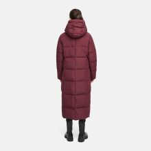 Marikoo Firella Damen Winter Steppmantel Winterjacke Parka Wine-Größe 4XL - Gr. 48