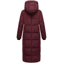 Marikoo Firella Damen Winter Steppmantel Winterjacke Parka Wine-Größe 5XL - Gr. 50