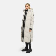 Marikoo Firella Damen Winter Steppmantel Winterjacke Parka Bone-Größe S - Gr. 36