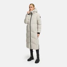 Marikoo Firella Damen Winter Steppmantel Winterjacke Parka Bone-Größe M - Gr. 38