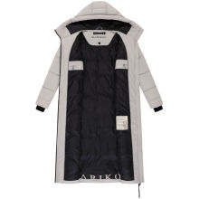 Marikoo Firella Damen Winter Steppmantel Winterjacke Parka Bone-Größe M - Gr. 38