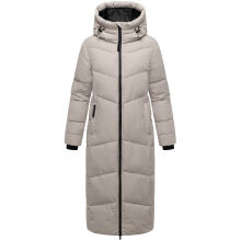 Marikoo Firella Damen Winter Steppmantel Winterjacke Parka Bone-Größe XL - Gr. 42