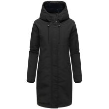 Navahoo Hageltanz Damen Winterjacke Parka Schwarz-Größe S - Gr. 36