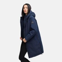 Navahoo Hageltanz Damen Winterjacke Parka Navy-Größe S - Gr. 36