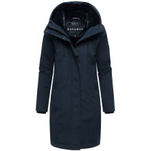 Navahoo Hageltanz Damen Winterjacke Parka Navy-Größe S - Gr. 36