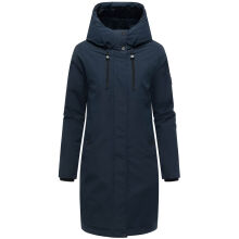 Navahoo Hageltanz Damen Winterjacke Parka Navy-Größe S - Gr. 36