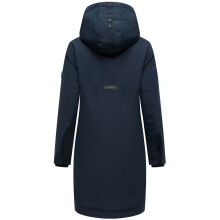 Navahoo Hageltanz Damen Winterjacke Parka Navy-Größe S - Gr. 36