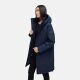 Navahoo Hageltanz Damen Winterjacke Parka Navy-Größe S - Gr. 36