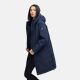 Navahoo Hageltanz Damen Winterjacke Parka Navy-Größe S - Gr. 36