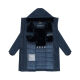 Navahoo Hageltanz Damen Winterjacke Parka Navy-Größe S - Gr. 36