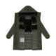 Navahoo Hageltanz Damen Winterjacke Parka DarkOlive-Größe S - Gr. 36