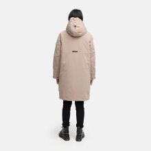 Navahoo Hageltanz Damen Winterjacke Parka TaupeGrey-Größe S - Gr. 36