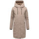 Navahoo Hageltanz Damen Winterjacke Parka TaupeGrey-Größe S - Gr. 36