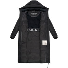Marikoo Honiaa Damen Winter Steppmantel Parka Schwarz-Größe 3XL - Gr. 46