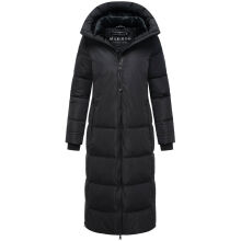 Marikoo Honiaa Damen Winter Steppmantel Parka Schwarz-Größe 5XL - Gr. 50