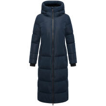 Marikoo Honiaa Damen Winter Steppmantel Parka Navy-Größe 4XL - Gr. 48