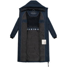 Marikoo Honiaa Damen Winter Steppmantel Parka Navy-Größe 5XL - Gr. 50
