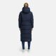 Marikoo Honiaa Damen Winter Steppmantel Parka Navy-Größe 5XL - Gr. 50