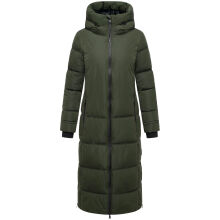 Marikoo Honiaa Damen Winter Steppmantel Parka DarkOlive-Größe L - Gr. 40