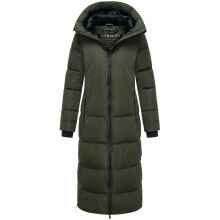 Marikoo Honiaa Damen Winter Steppmantel Parka DarkOlive-Größe XXL - Gr. 44
