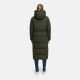 Marikoo Honiaa Damen Winter Steppmantel Parka DarkOlive-Größe XXL - Gr. 44