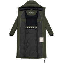 Marikoo Honiaa Damen Winter Steppmantel Parka DarkOlive-Größe 5XL - Gr. 50