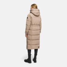 Marikoo Honiaa Damen Winter Steppmantel Parka TaupeGrey-Größe M - Gr. 38