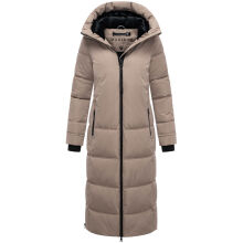 Marikoo Honiaa Damen Winter Steppmantel Parka TaupeGrey-Größe M - Gr. 38
