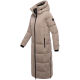 Marikoo Honiaa Damen Winter Steppmantel Parka TaupeGrey-Größe M - Gr. 38
