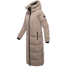 Marikoo Honiaa Damen Winter Steppmantel Parka TaupeGrey-Größe L - Gr. 40