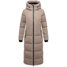 Marikoo Honiaa Damen Winter Steppmantel Parka TaupeGrey-Größe XXL - Gr. 44