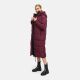Marikoo Honiaa Damen Winter Steppmantel Parka Wine-Größe S - Gr. 36