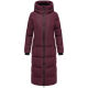 Marikoo Honiaa Damen Winter Steppmantel Parka Wine-Größe L - Gr. 40