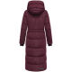 Marikoo Honiaa Damen Winter Steppmantel Parka Wine-Größe L - Gr. 40