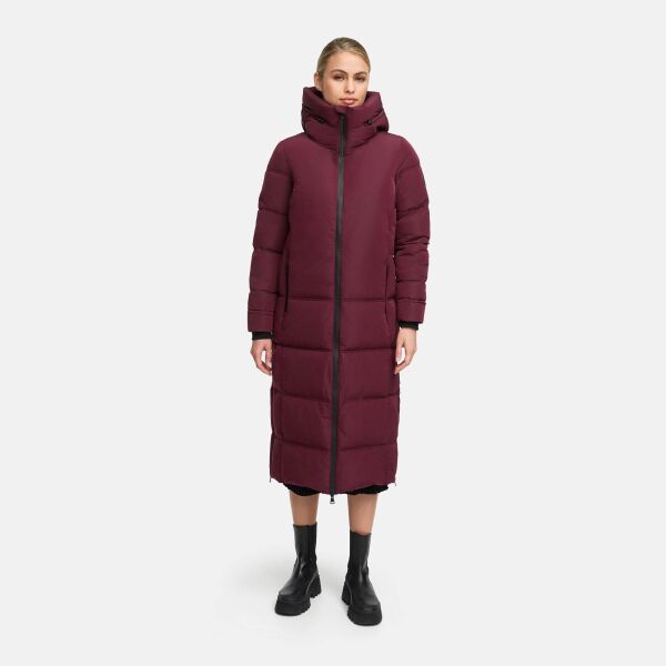 Marikoo Honiaa Damen Winter Steppmantel Parka Wine-Größe XXL - Gr. 44