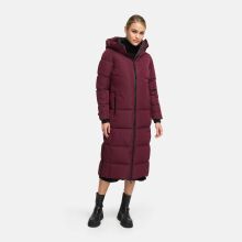 Marikoo Honiaa Damen Winter Steppmantel Parka Wine-Größe 3XL - Gr. 46