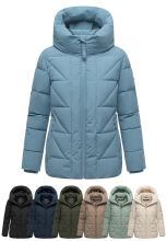Marikoo Kuschelnasee Damen Herbst Winter Steppjacke