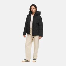Marikoo Kuschelnasee Damen Herbst Winter Steppjacke Schwarz-Größe XS - Gr. 34