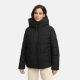 Marikoo Kuschelnasee Damen Herbst Winter Steppjacke Schwarz-Größe XS - Gr. 34