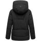 Marikoo Kuschelnasee Damen Herbst Winter Steppjacke Schwarz-Größe L - Gr. 40
