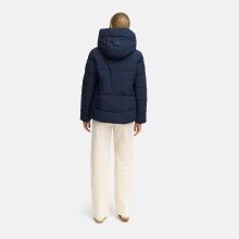 Marikoo Kuschelnasee Damen Herbst Winter Steppjacke Navy-Größe XS - Gr. 34