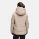 Marikoo Kuschelnasee Damen Herbst Winter Steppjacke TaupeGrey-Größe XL - Gr. 42