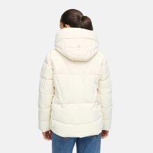 Marikoo Kuschelnasee Damen Herbst Winter Steppjacke Cream-Größe XL - Gr. 42