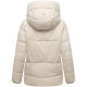 Marikoo Kuschelnasee Damen Herbst Winter Steppjacke Cream-Größe XXL - Gr. 44
