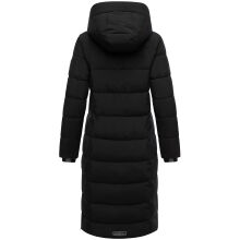 Marikoo Lanitaa Damen Winter Steppmantel Parka Schwarz Größe XS - Gr.34