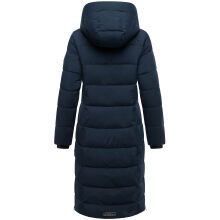 Marikoo Lanitaa Damen Winter Steppmantel Parka Navy Größe XXXXXXL - Gr.52