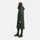 Marikoo Lanitaa Damen Winter Steppmantel Parka DarkOlive Größe L - Gr.40