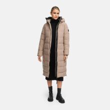 Marikoo Lanitaa Damen Winter Steppmantel Parka TaupeGrey Größe XL - Gr.42