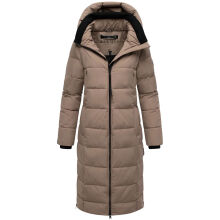 Marikoo Lanitaa Damen Winter Steppmantel Parka TaupeGrey Größe XL - Gr.42