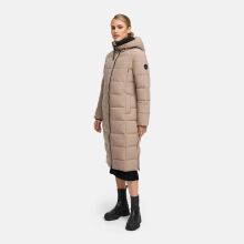 Marikoo Lanitaa Damen Winter Steppmantel Parka TaupeGrey Größe XXXXL - Gr.48